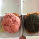 Illustration for article titled KFCs Pink Burgers Dont Look Tasty
